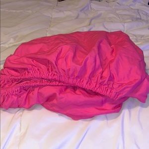 Hot pink TWIN bed sheets